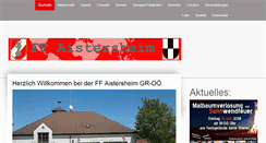 Desktop Screenshot of ff-aistersheim.at