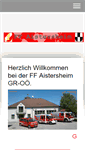 Mobile Screenshot of ff-aistersheim.at